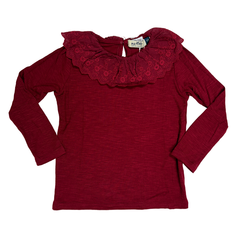 Blusas básicas con cuello