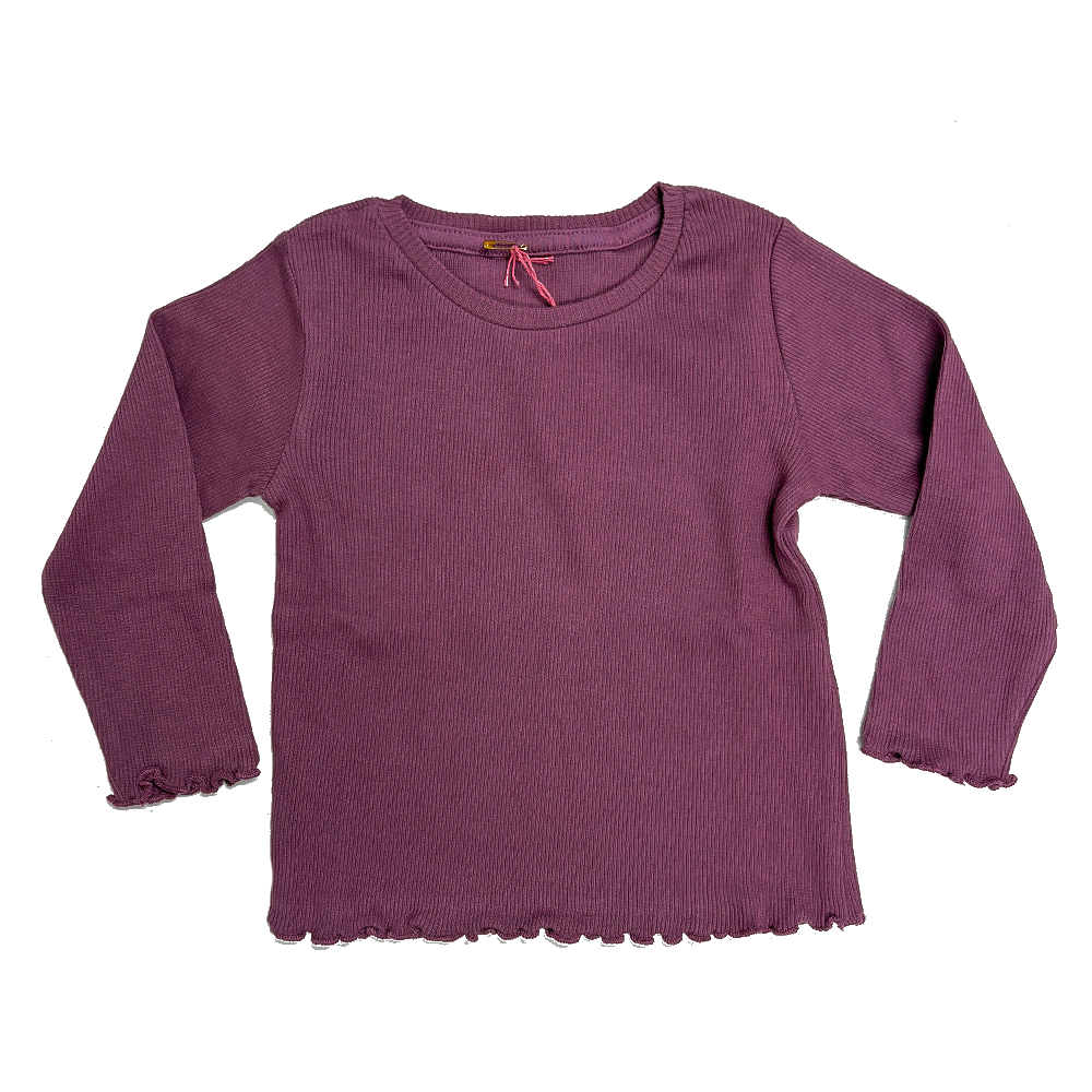 Remera básica color uva