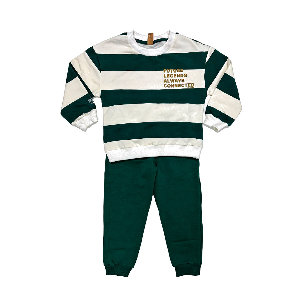 Conjunto verde líneas - 1990