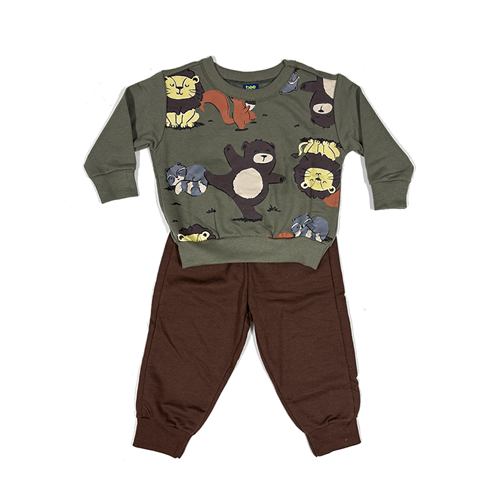 Conjunto animales con friza