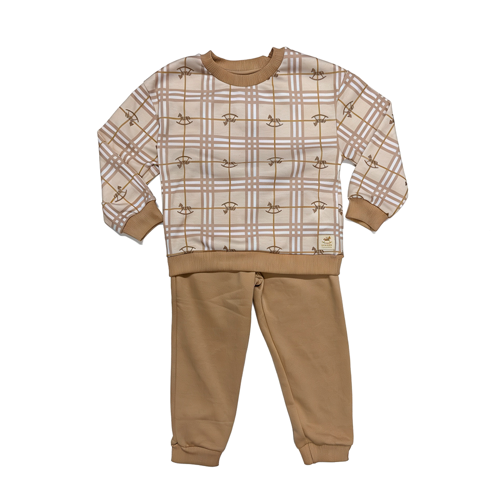 Conjunto de caballitos con friza