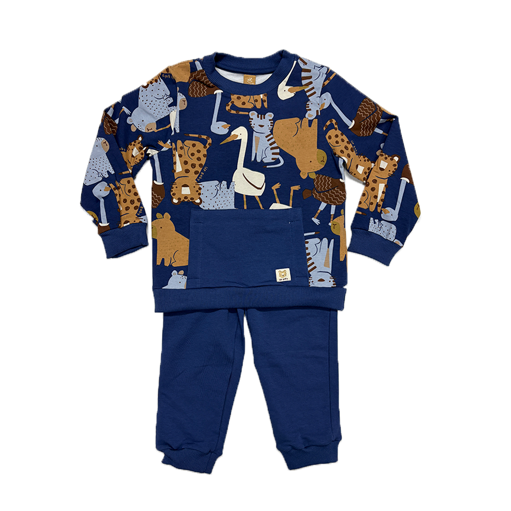Conjunto de animales con friza