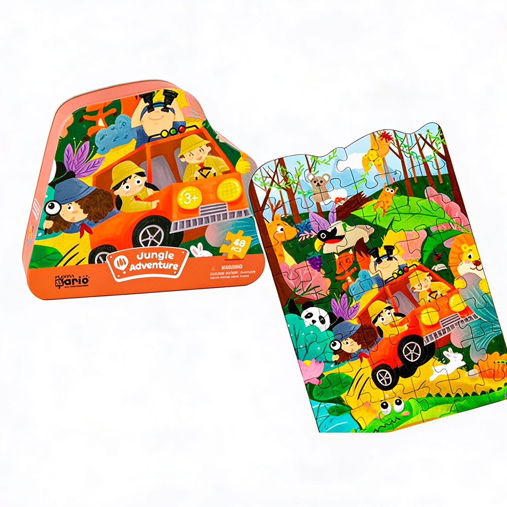 Puzzle animales de la selva