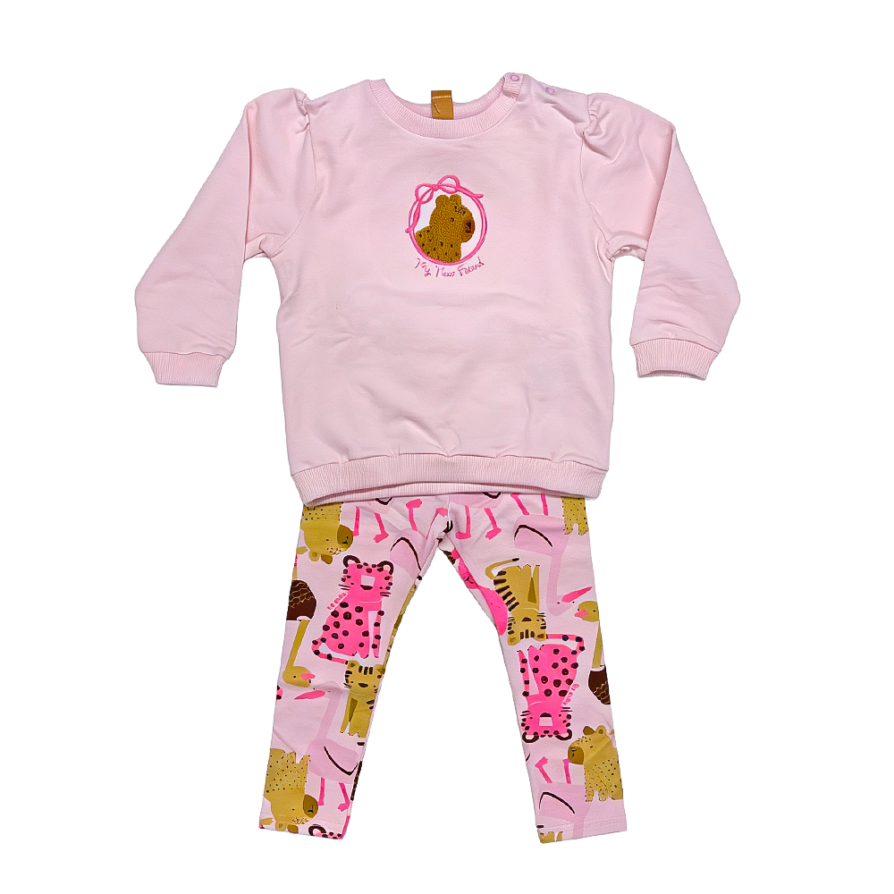 Conjunto Capibara rosa