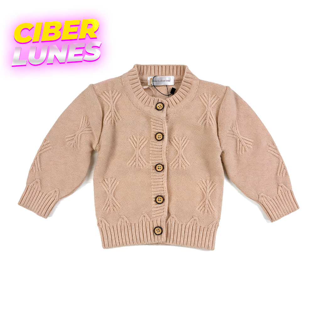 Saco beige de niño