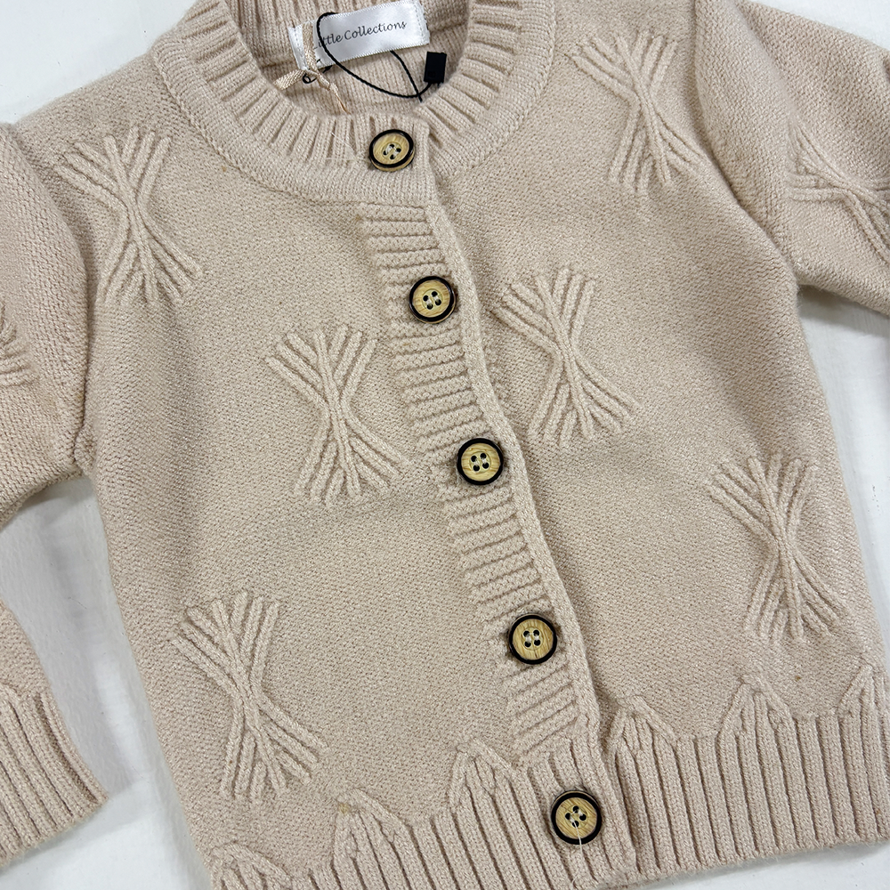Saco beige de niño
