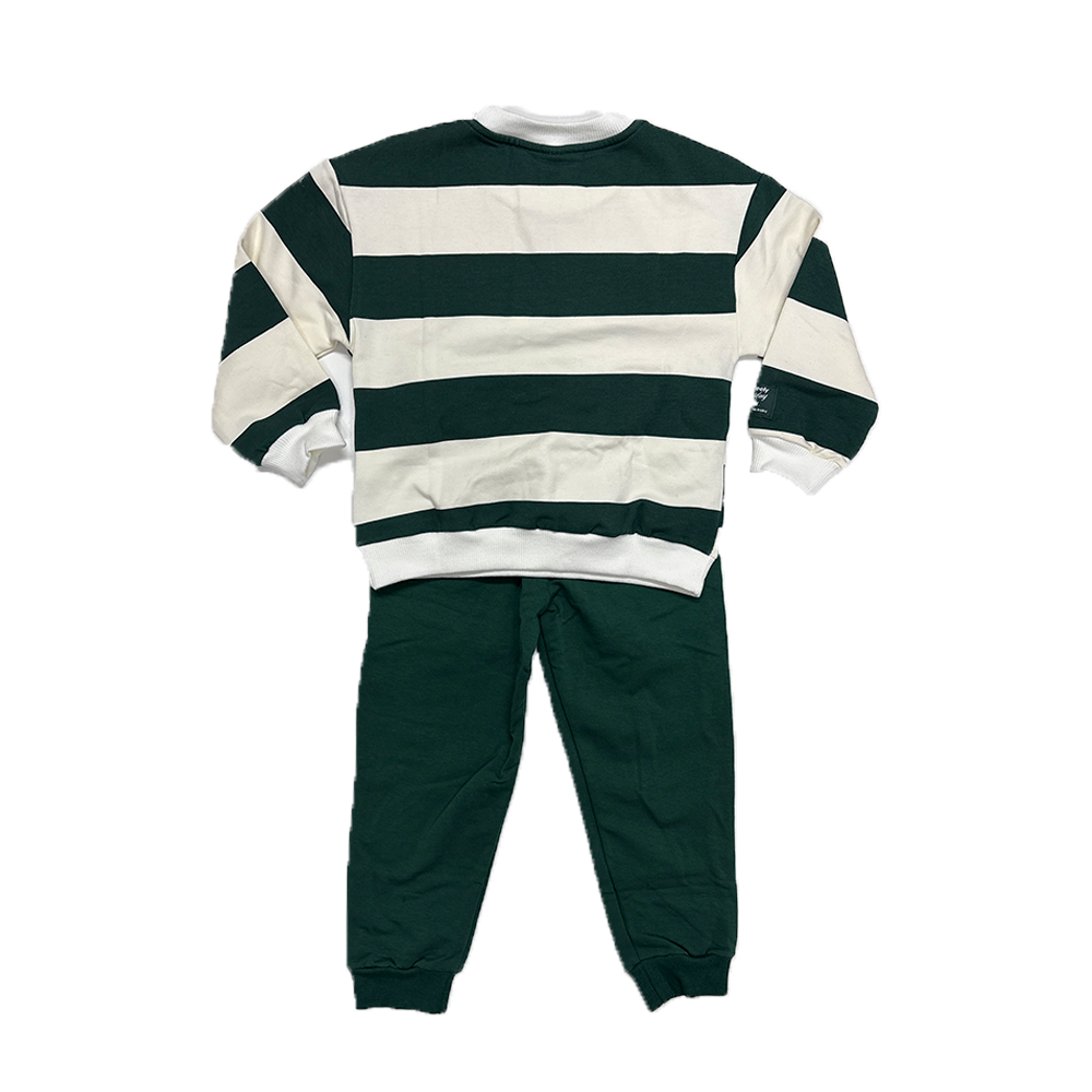 Conjunto verde líneas - 1990