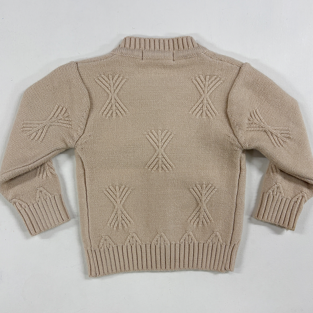 Saco beige de niño