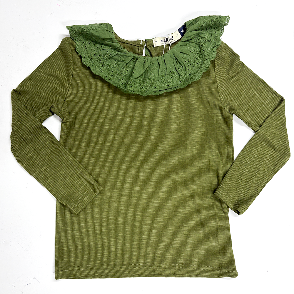 Blusas básicas con cuello