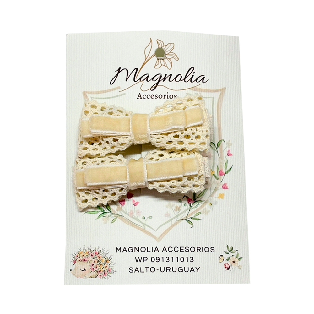 Broches Shabby Chic - 7 cm