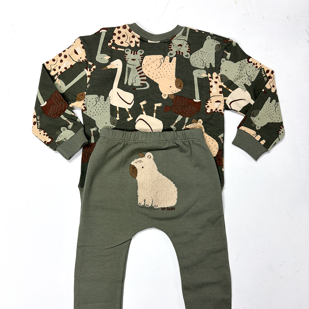 Conjunto Capibara 3D - con friza