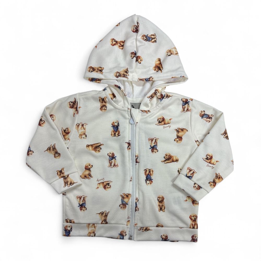 Conjunto campera perritos